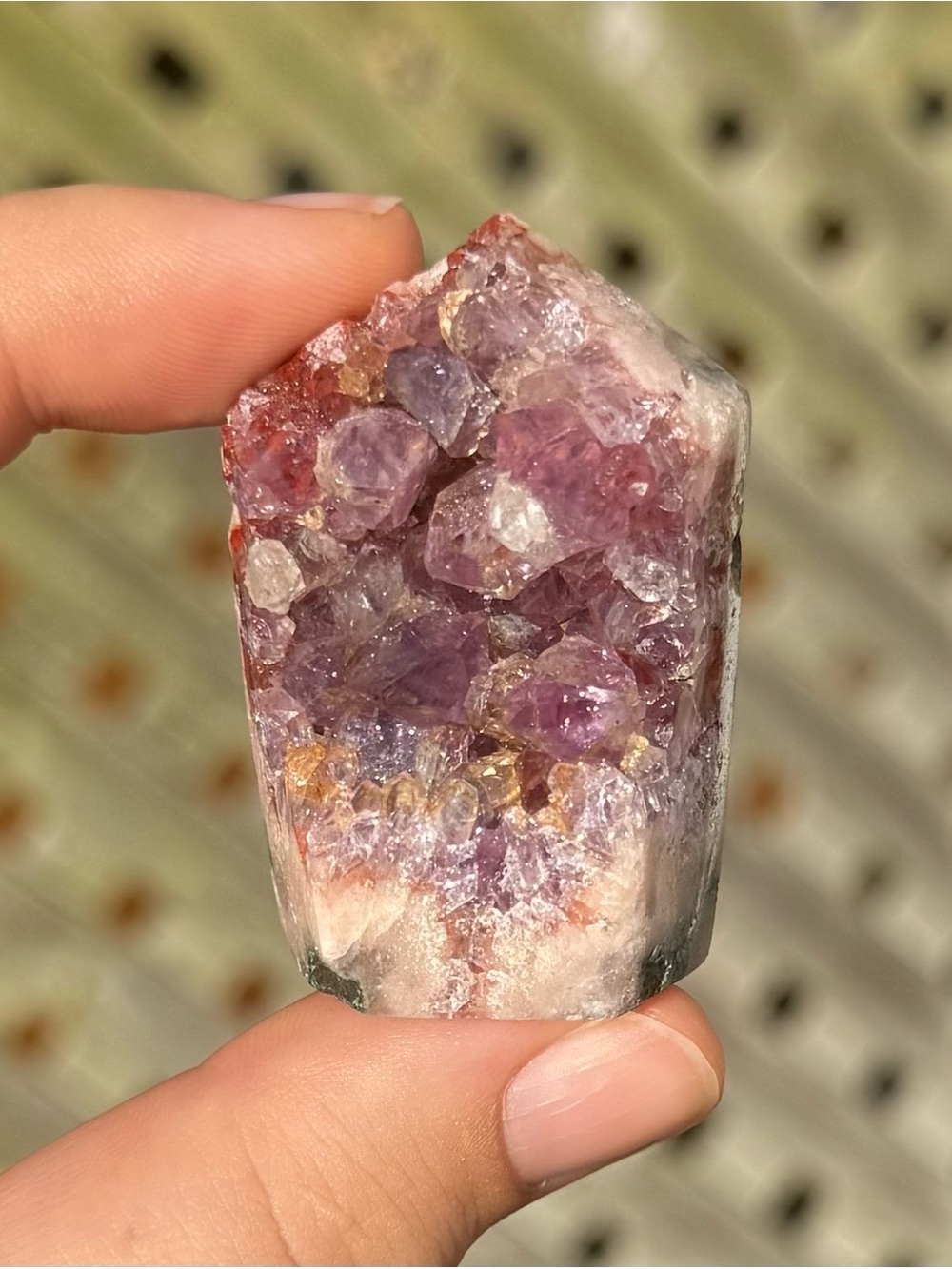 Pink Amethyst Tower Crystal